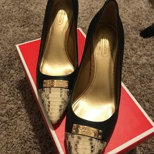 Coach high heels